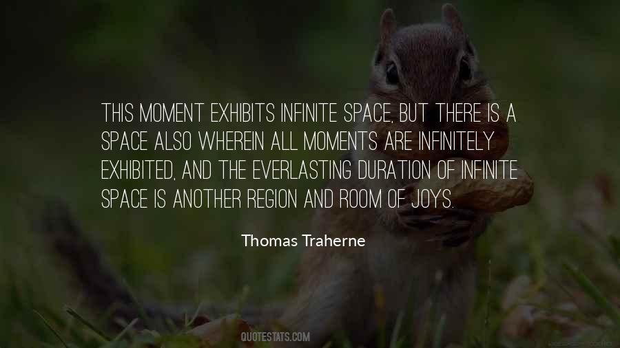Quotes About Infinite Space #1764523