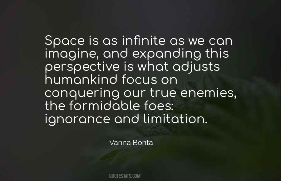 Quotes About Infinite Space #381833