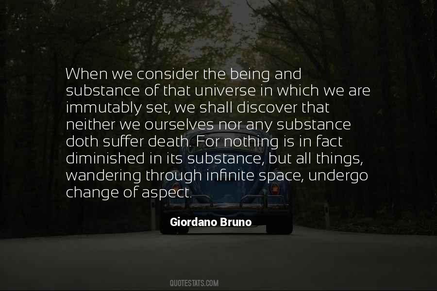 Quotes About Infinite Space #98013