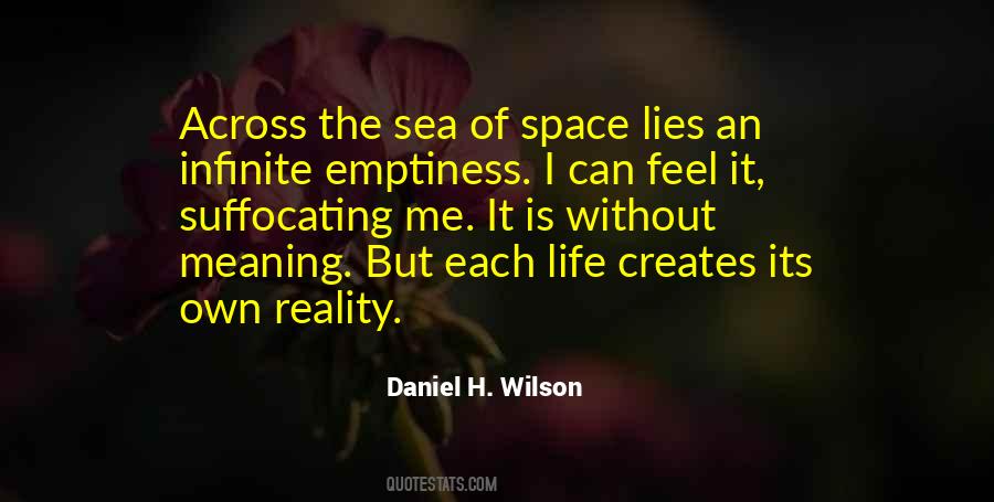 Quotes About Infinite Space #99552