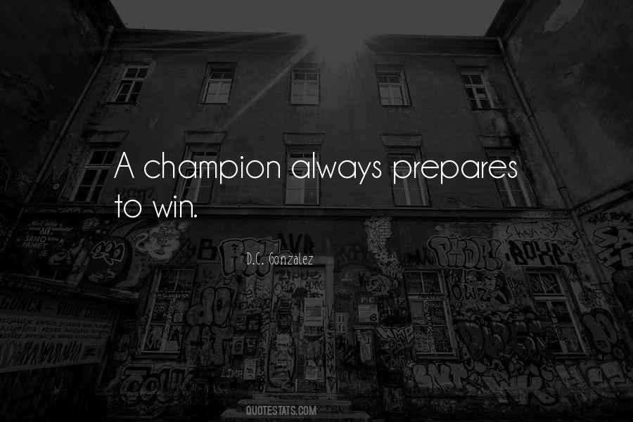 Sports Champion Sayings #990451