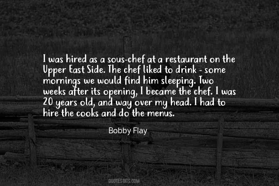 Head Chef Sayings #825963