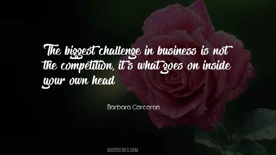 Business Challenge Sayings #132618