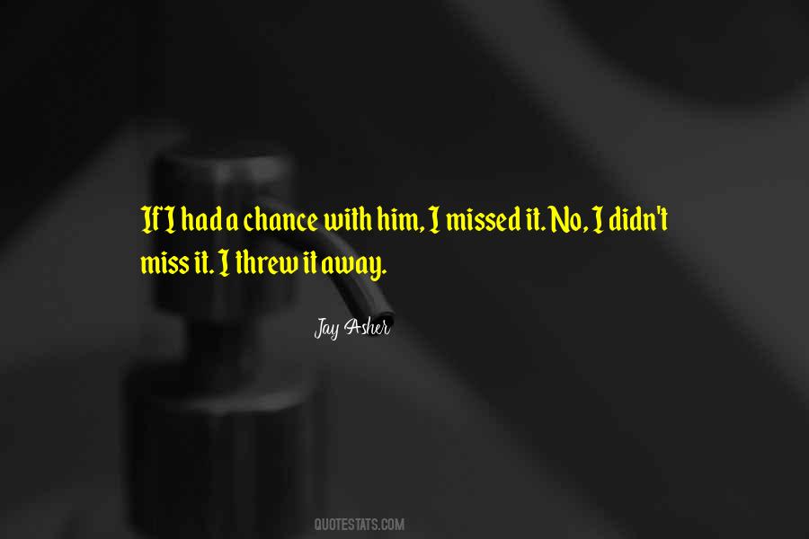 No Chance Sayings #210924