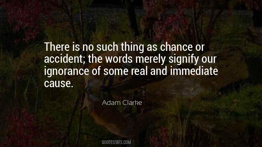 No Chance Sayings #47523