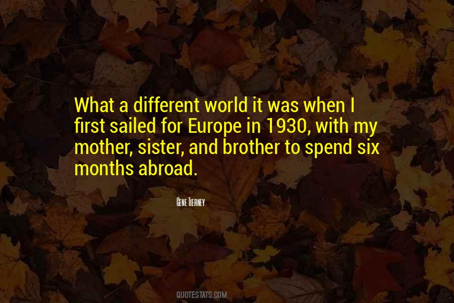 Quotes About Brother And Mother #1087004