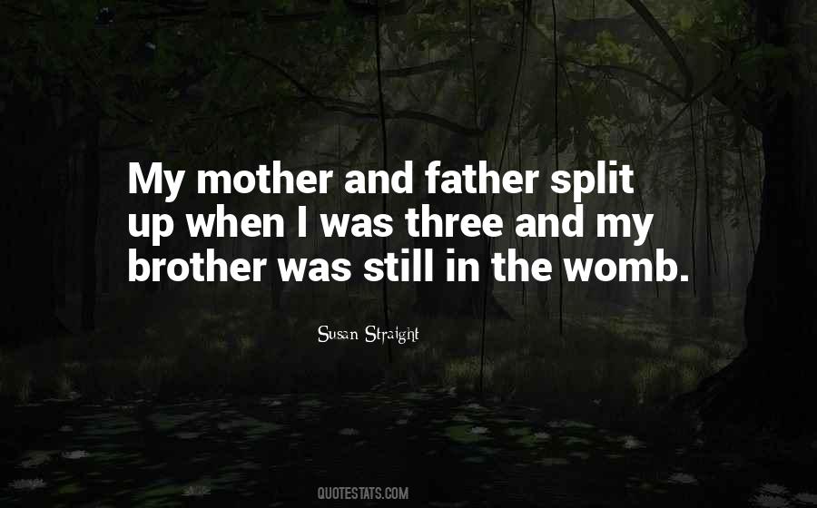 Quotes About Brother And Mother #82953