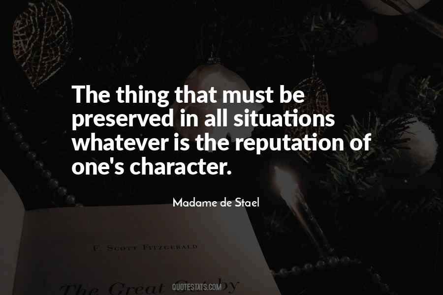 Character Reputation Sayings #1334677