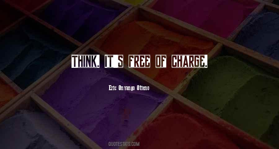 Free Of Charge Sayings #1375430