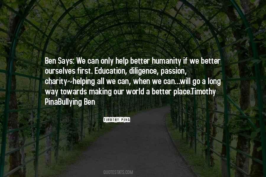 Charity Inspirational Sayings #331718