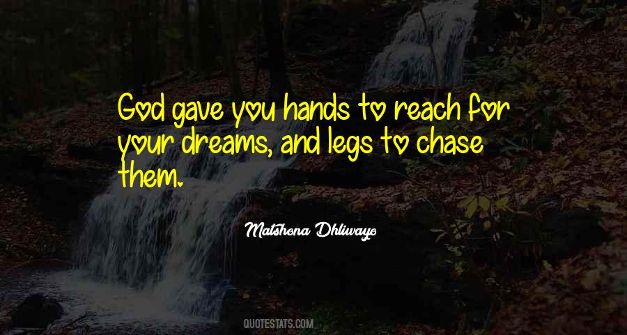 Chase Your Dreams Sayings #239354