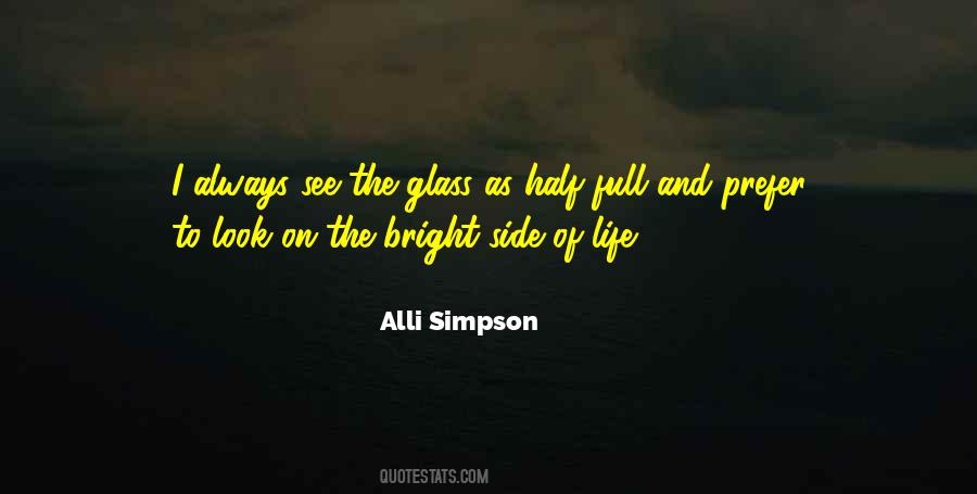 Quotes About See The Bright Side #818003