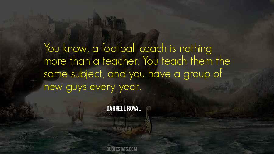 Football Coach Sayings #164659