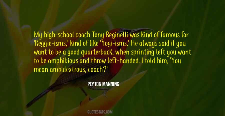 Famous Coach Sayings #173522