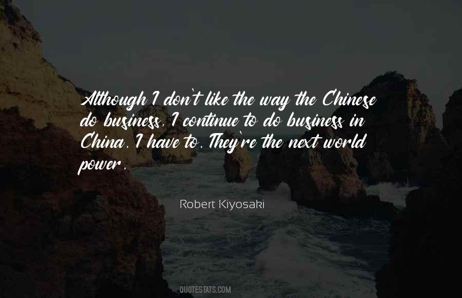 China Business Sayings #1536191