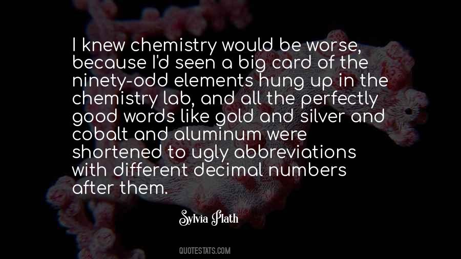 Good Chemistry Sayings #1032980