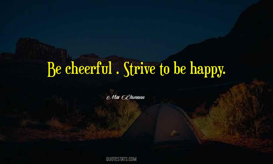 Happy Cheerful Sayings #209084