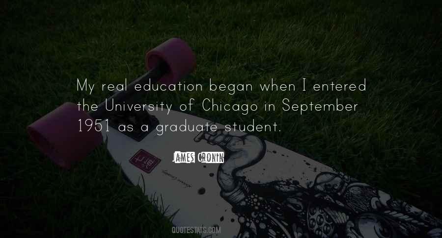 University Of Chicago Sayings #15246