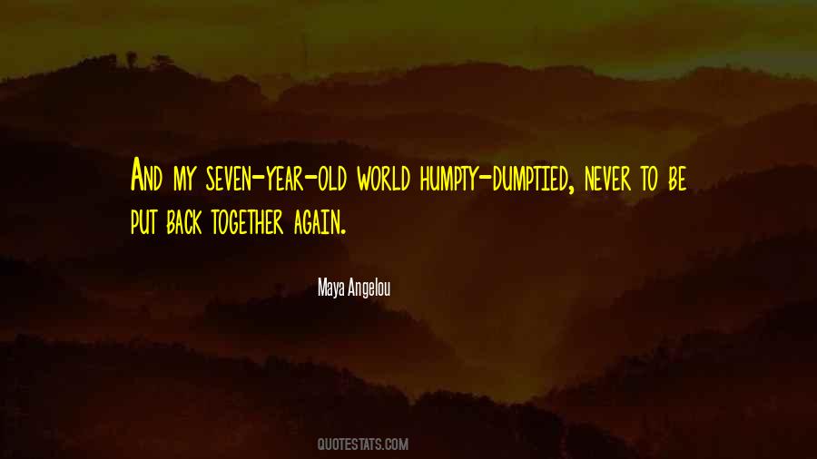 Old Childhood Sayings #957365