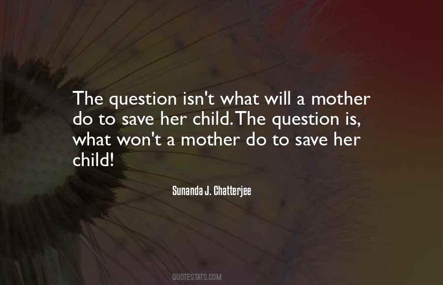 Mother Child Sayings #146184