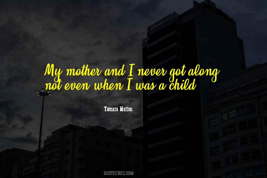 Mother Child Sayings #204521