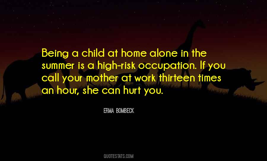 Mother Child Sayings #48443