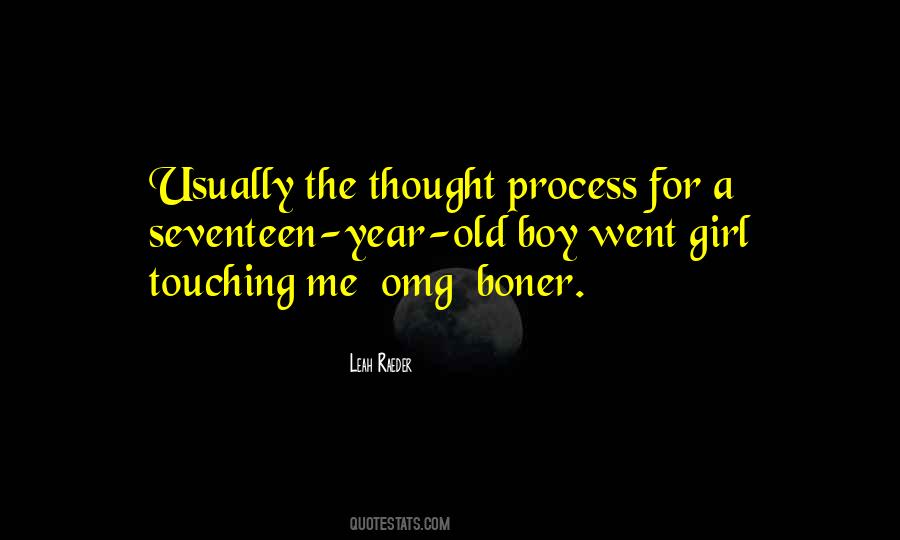 Quotes About Thought Process #1179318
