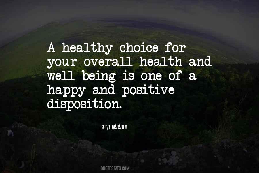 Healthy Choice Sayings #552108