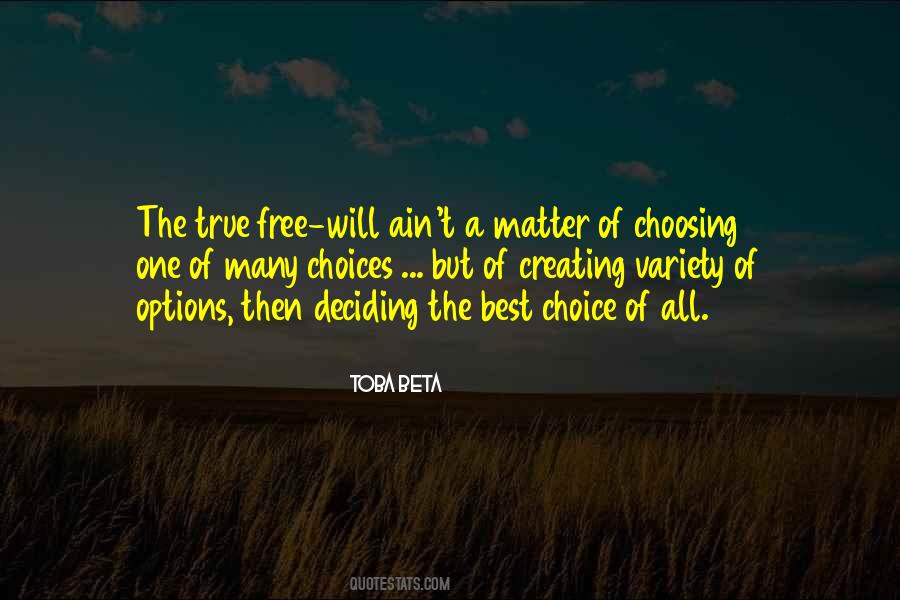 Best Choice Sayings #1709859