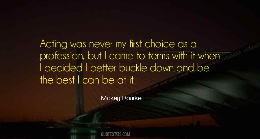 First Choice Sayings #705013