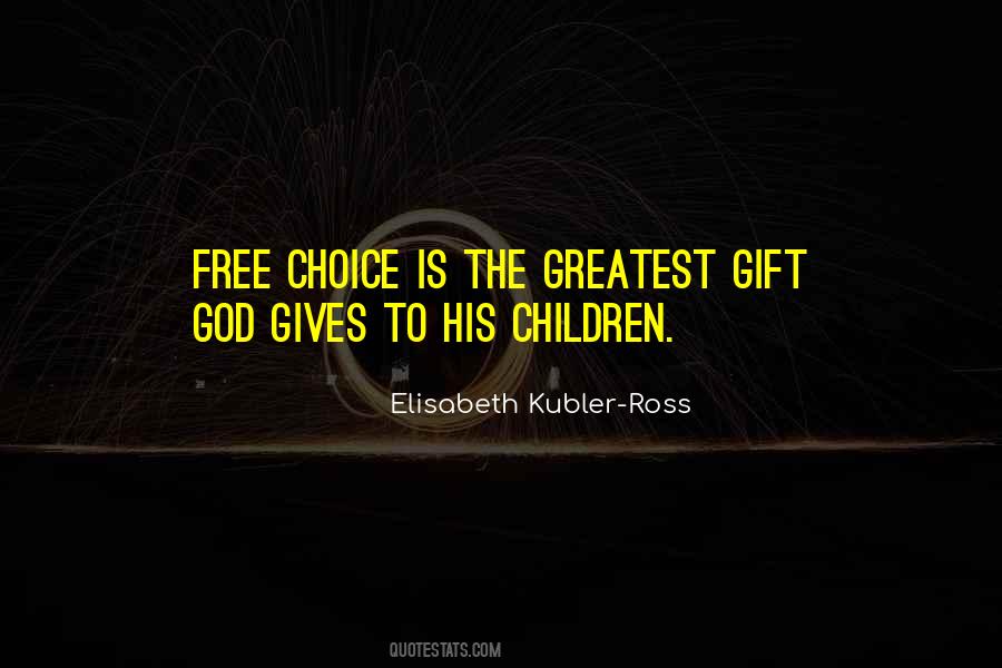 Free Choice Sayings #251434