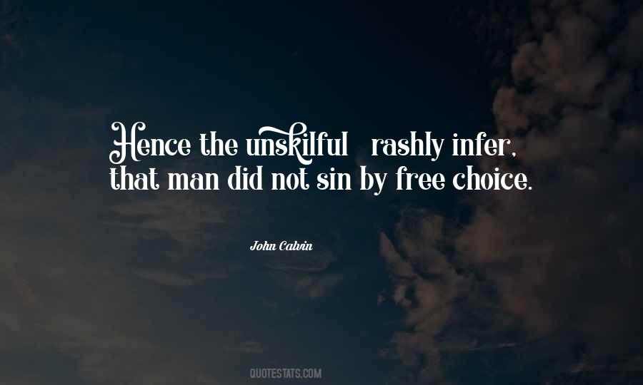 Free Choice Sayings #849113