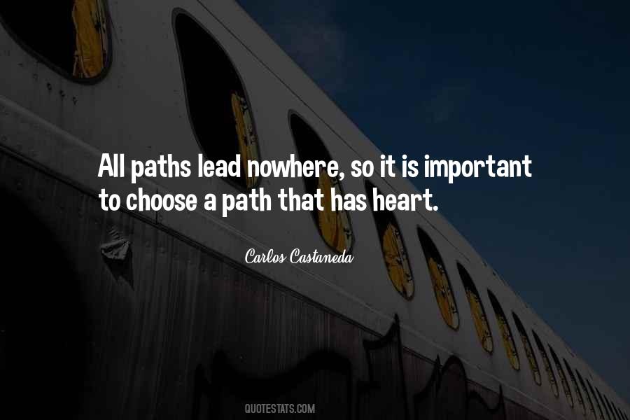 Choose Your Own Path Sayings #288518