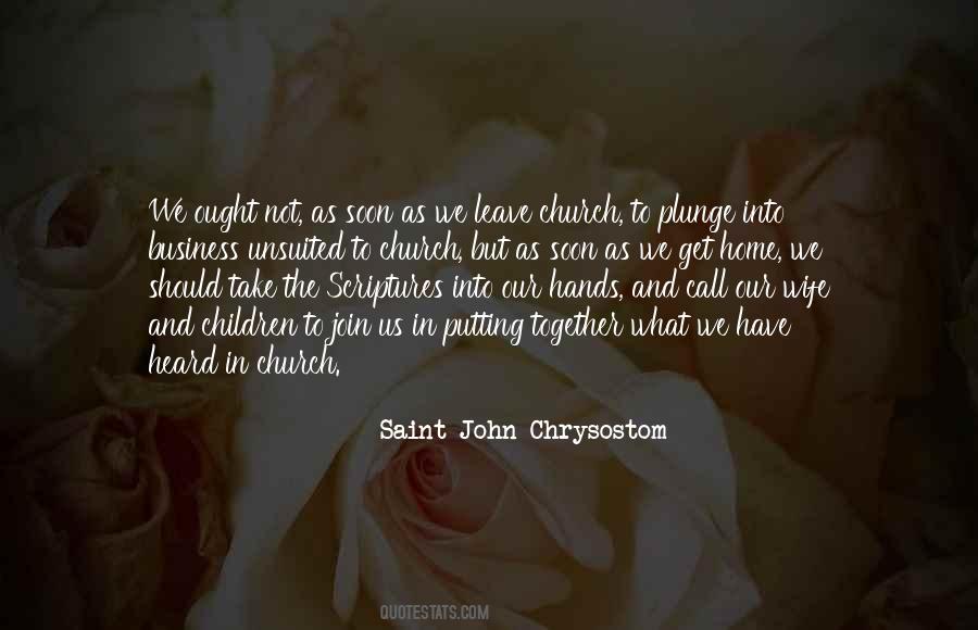 John Chrysostom Sayings #149751