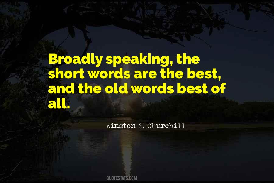 Quotes About Speaking And Writing #1831494