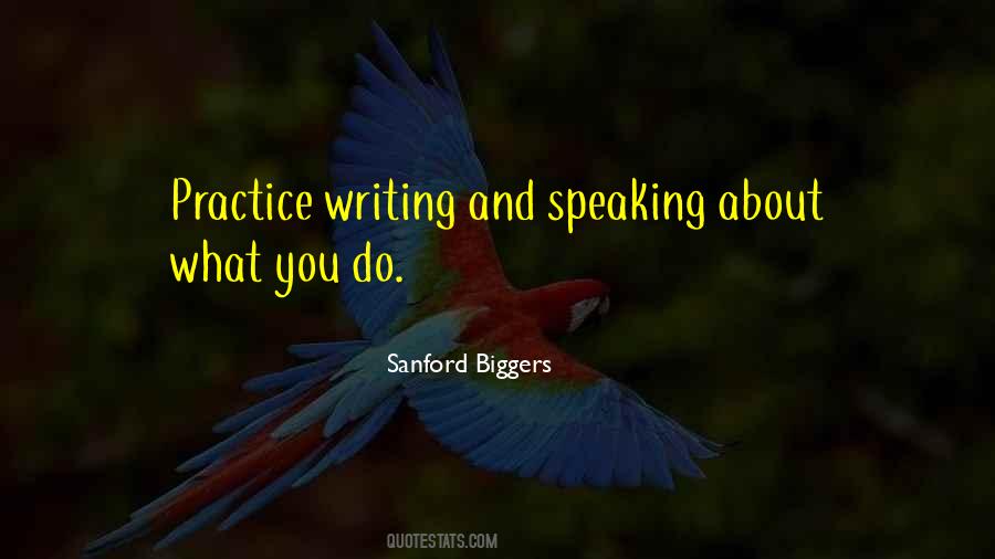 Quotes About Speaking And Writing #224356