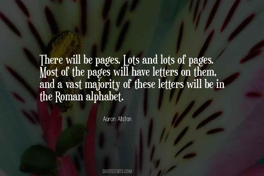 Quotes About Letters Writing #475564