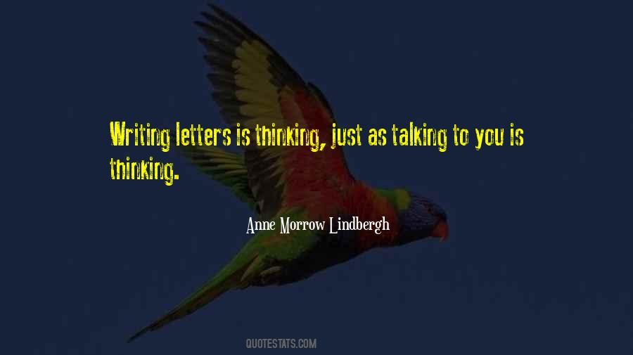 Quotes About Letters Writing #560611