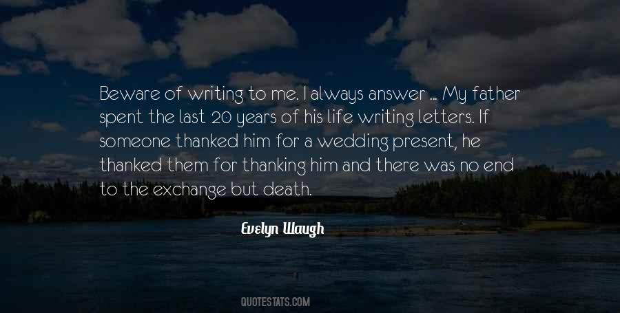 Quotes About Letters Writing #626830