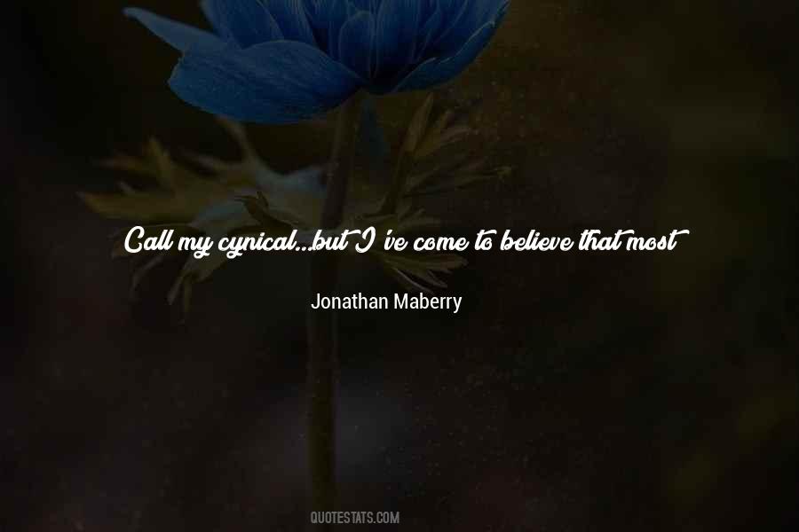 Most Cynical Sayings #890474