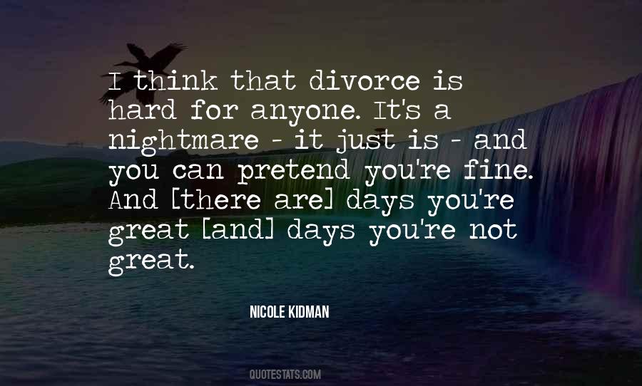 Great Divorce Sayings #824718