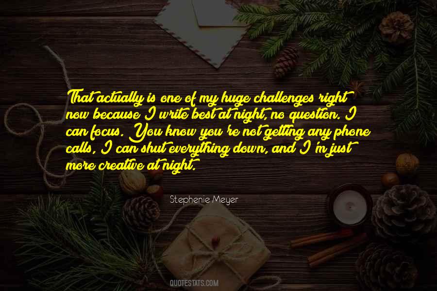 Quotes About One More Night #1509837