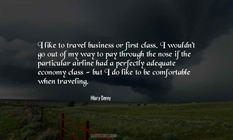 First Class Sayings #1447449