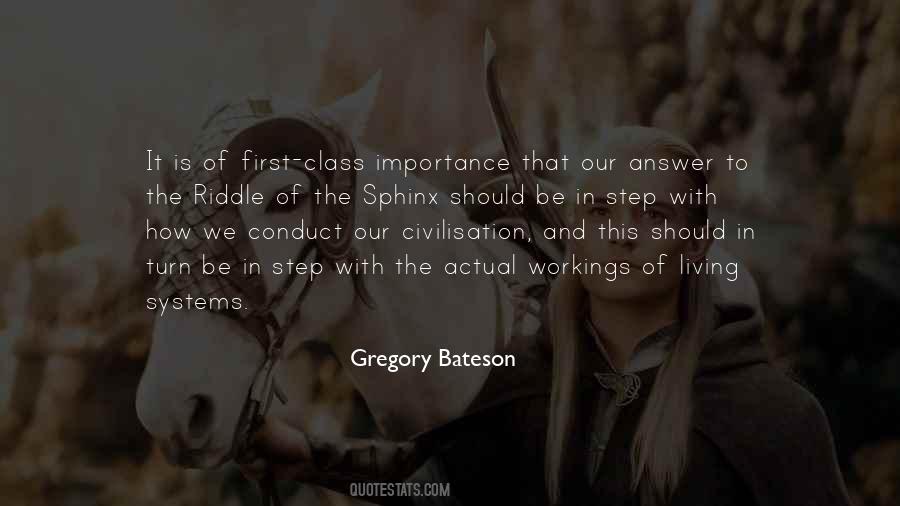 First Class Sayings #1621607