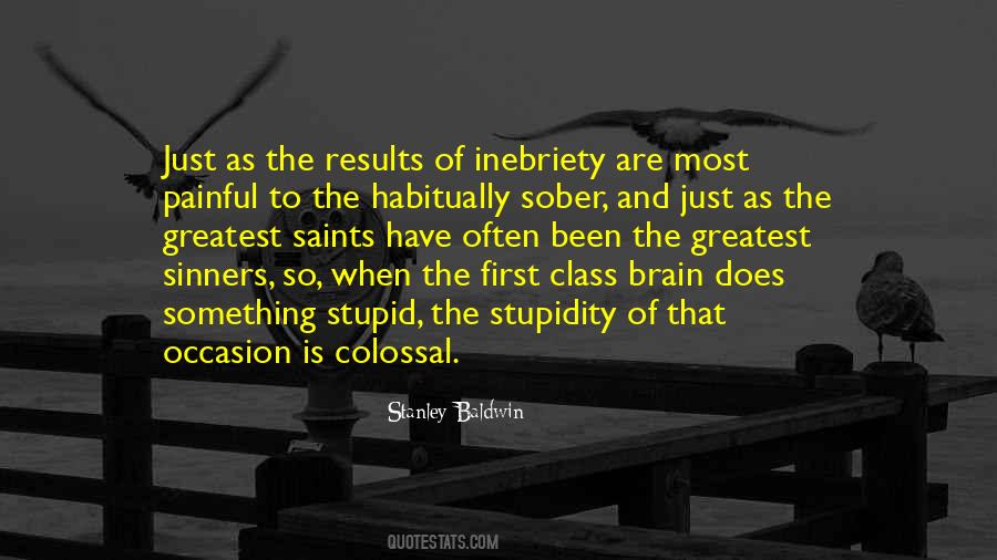 First Class Sayings #1635704