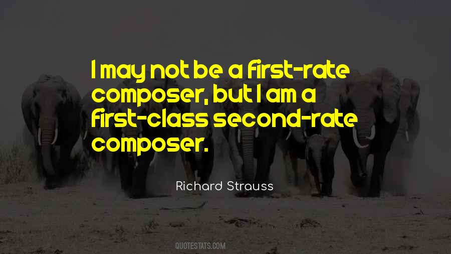 First Class Sayings #1641928