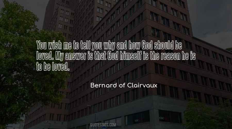 Bernard Of Clairvaux Sayings #1365234