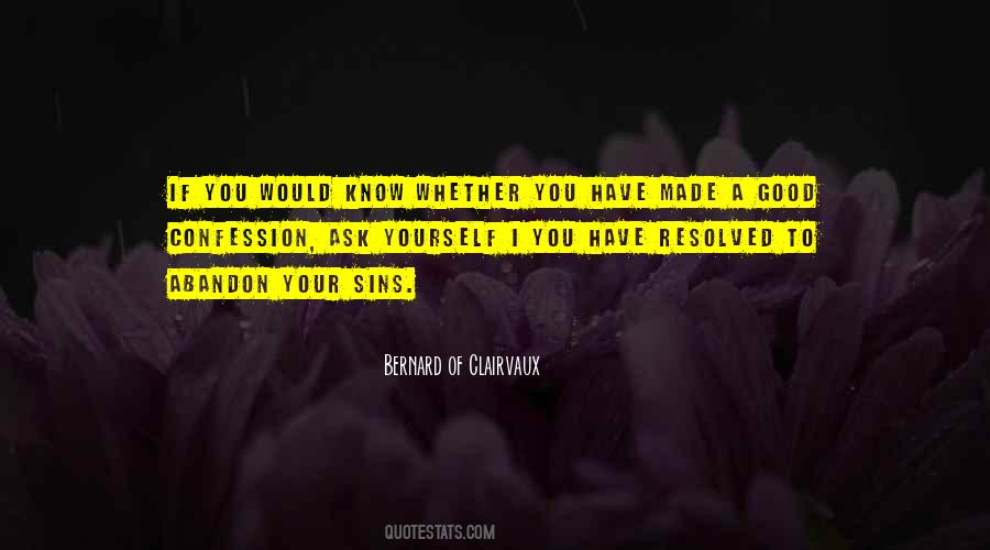 Bernard Of Clairvaux Sayings #1385379