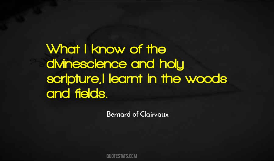 Bernard Of Clairvaux Sayings #1440193