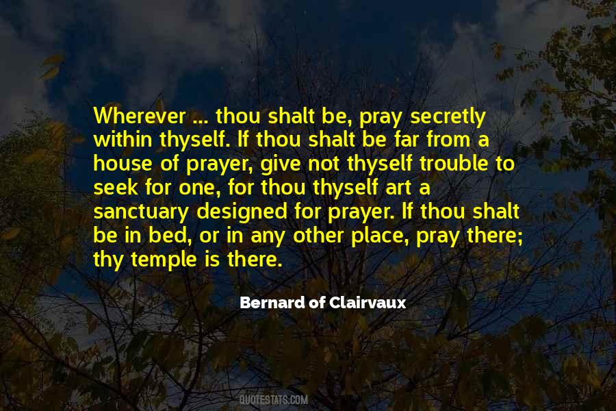Bernard Of Clairvaux Sayings #773485